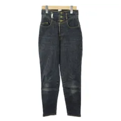 ケンゾー KENZO JEANS デニムパンツ ジーンズ テーパード ハイウエスト 60cm XS インディゴ /XZ ■ECC006のサムネイル