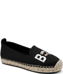 カール ラガーフェルド レディース シューズ パンプス KARLAGERFELD PARIS Michaela Bonjour Neoprene Slip On Espadrilles Black ブのサムネイル