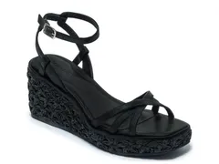 ベルナルド レディース シューズ サンダル BernardoCairo Wedge Sandal Black ブラックのサムネイル