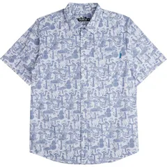 カブー メンズ トップス シャツ 半袖 KAVU Topspot ShortSleeve Shirt Mens Mushroom Forest フォレストのサムネイル