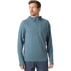ヘリーハンセン メンズ アウター パーカー・スウェット Helly Hansen Shine Solen 12Zip Hoodie Mens Washed Navy ネイビーのサムネイル
