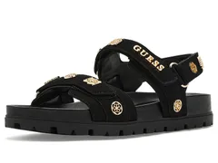 ゲス レディース シューズ ヒール GUESS Florizi Black Suedemb ブラックのサムネイル