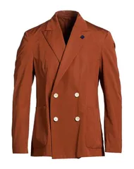 ラルディーニ メンズ アウター ジャケット・ブルゾン LARDINI テーラードジャケット Brown ブラウンのサムネイル