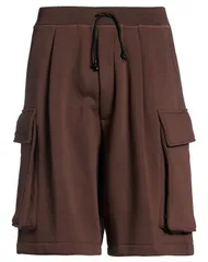 ディースクエアード メンズ ボトムス ハーフパンツ・ショーツ DSQUARED2 ショートパンツ＆バミューダパンツ Chocolate Brown ブラウンのサムネイル