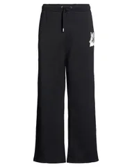 ランバン メンズ ボトムス カジュアルパンツ LANVIN スウェットパンツ Black ブラックのサムネイル