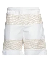 エムエスジイエム メンズ ボトムス ハーフパンツ・ショーツ MSGM ショートパンツ＆バミューダパンツ White ホワイトのサムネイル