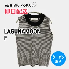 LAGUNAMOON ラグナムーン ノースリーブ F ブラック レディースのサムネイル