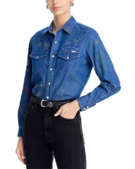 マザー レディース トップス シャツ デニム MOTHER All My Exes Denim Shirt Reservations Required デニムのサムネイル