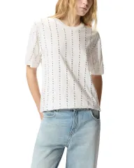ピンコ レディース トップス Tシャツ ジャージー PINKO Wilma Jersey Tee Z07のサムネイル