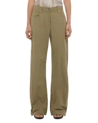 ヘルムート ラング レディース ボトムス デニムパンツ ブーツカット ブーツ ジーンズ Helmut Lang High Rise Relaxed Bootcut Jeans in Warm Sageのサムネイル
