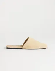 トップショップ レディース シューズ サンダル スエード Topshop Cressida premium real suede square toe mules in camel キャメルのサムネイル