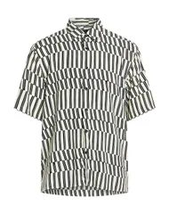 ラグアンドボーン メンズ トップス シャツ RAG BONE 柄入りシャツ Ivory アイボリーのサムネイル