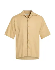 サンドロ メンズ トップス シャツ SANDRO 無地シャツ Beige ベージュのサムネイル