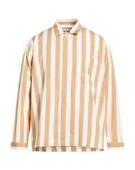 スンネイ メンズ トップス シャツ SUNNEI ストライプ柄シャツ Camel キャメルのサムネイル