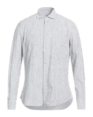 ボリオリ メンズ トップス シャツ BOGLIOLI ストライプ柄シャツ Charcoal チャコールのサムネイル