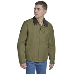 リーバイス レディース アウター ジャケット・ブルゾン Mens Levis Pigment Dye Detroit Jacket Light Olive オリーブのサムネイル