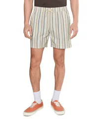 ルーカ メンズ ボトムス ハーフパンツ・ショーツ RVCA Exotica Seersucker Elastic 17 Light Khaki カーキのサムネイル