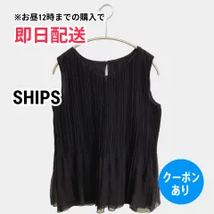 SHIPS シップス ノースリーブ ブラック レディースのサムネイル