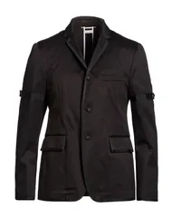トムブラウン メンズ アウター ジャケット・ブルゾン テーラードジャケット THOM BROWNE Black ブラックのサムネイル