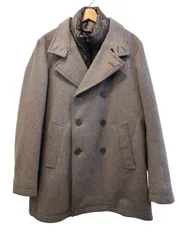 HERNO ライナー付ピーコート size:52 グレーのサムネイル