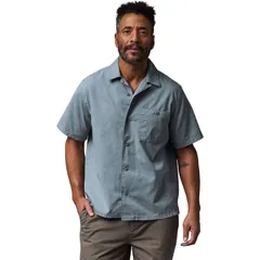 フィルソン メンズ トップス シャツ 半袖 Filson 45oz ShortSleeve Twill Shirt Mens Leadのサムネイル