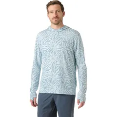 ヘリーハンセン メンズ アウター パーカー・スウェット Helly Hansen Lifactive Solen Hoodie Mens Windy Blue Stencilarge A ブルーのサムネイル