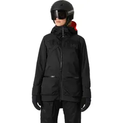 ヘリーハンセン レディース アウター ジャケット・ブルゾン Helly Hansen Whitewallifaloft 30 Jacket Womens Black ブラックのサムネイル