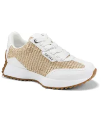 ダナ キャラン ニューヨーク レディース シューズ スニーカー レース DKNY Womens Naples LaceUp Sneakers Naturalのサムネイル