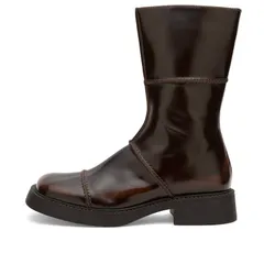 ミスタ レディース シューズ ブーツ・レインブーツ Miista Dahlia Boots Brown ブラウンのサムネイル