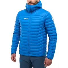 ミレー メンズ アウター ジャケット・ブルゾン フーデッドジャケット MILLET Evole Light 700 Hooded Jacket Mens Icon Blue ブルーのサムネイル