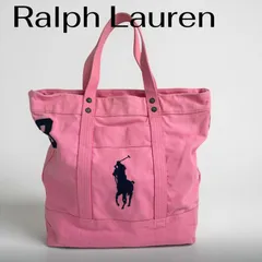Polo Ralph Lauren トートバッグ ピンク ユニセックス　キャンバスのサムネイル