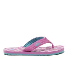 クイックシルバー レディース シューズ サンダル Quiksilver Kids Foundation Sport Slide Berry Pink Tidal Teal ティールのサムネイル