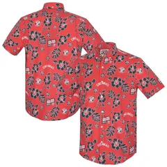 レインスプーナー レディース トップス Tシャツ ダウン Mens Reyn Spoonered Cincinnati Reds Cooperstown Kekai Performance Buttoのサムネイル