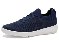 フィットフロップ レディース シューズ スニーカー レース ニット FitFlop SuperQ Knit SlipOn Laced Sneakers Metallic Midnight Navy ネのサムネイル