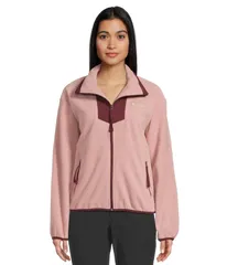 コロンビア レディース アウター コート フリース Columbia Sequoia Grove Full Zip Fleeceraser PinkRich Wine ワインのサムネイル