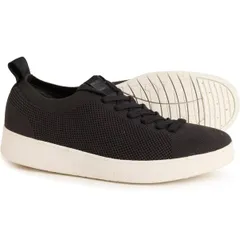 フィットフロップ レディース シューズ スリッポン・ローファー スニーカー ニット FitFlop Rally E01 MultiKnitraining Sneakers For Women Blacのサムネイル