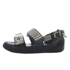 トーガ プルラ TOGA PULLA メタル スニーカー サンダル METAL SNEAKER SANDALS ストラップ 36 ブラック /YO22 ■GY53のサムネイル