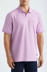 トッミーバハマ メンズ トップス ポロシャツ Tommy Bahama Emfielder Icon Solid IslandZone Polo Hyacinth Purple Heather ヘザーのサムネイル