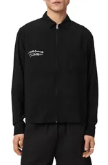オールセインツ メンズ アウター ジャケット・ブルゾン 刺繍 AllSaints Buck Embroidered Jacket Surge Black ブラックのサムネイル