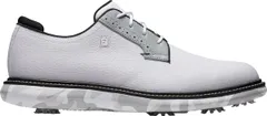 フットジョイ メンズ シューズ スニーカー FootJoy Mens Traditions Blucher Golf Shoes Previouseason WhiteWhiteGrey ホワイトのサムネイル