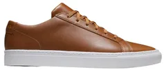 フットジョイ メンズ シューズ スニーカー FootJoy Mens Court Spikeless Golf Shoes BrownWhite ホワイトのサムネイル