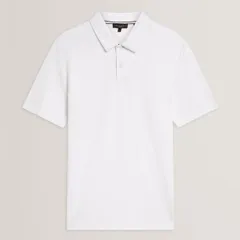 テッドベーカー メンズ トップス ポロシャツ Ted Baker Menshort Sleeve Polo Shirt White ホワイトのサムネイル