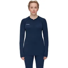 マムート レディース トップス シャツ 長袖 Mammutrift LongSleeve Top Womens Marineのサムネイル