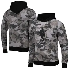ヒューゴボス レディース トップス Tシャツ パーカー Mens Hugo Boss Black NBA Camo Pullover Hoodie Nba Black ブラックのサムネイル