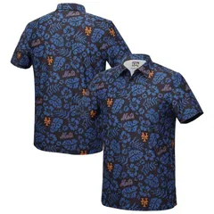 レインスプーナー レディース トップス Tシャツ ポロシャツ Mens Reyn Spooner Black New York Mets Cooperstown Pua Performance Polのサムネイル
