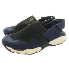 マルニ MARNI スポーツサンダル スニーカー ストラップ メッシュ 38 紺 ネイビー 黒 ブラック /KU ■GY62のサムネイル