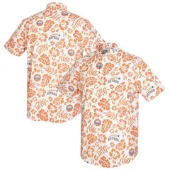 レインスプーナー レディース トップス Tシャツ ポロシャツ Mens Reyn Spooner Cream Houston Astros Cooperstown Pua Performance Poのサムネイル