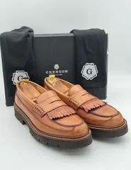 使用感少 Grenson グレンソン キルトコインローファー  UK11E G-ONE 目安29.5cm 付属品付のサムネイル