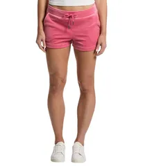 ジューシークチュール レディース ボトムス ハーフパンツ・ショーツ ショートパンツ Juicy Couture Velour Juicy Shorts With Back Bling Pink Lemのサムネイル
