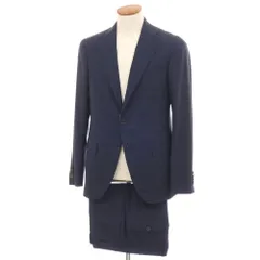 【新品】カナーリ CANALI Impeccabile ウール 3つボタンスーツ ネイビー【サイズ48】【メンズ】のサムネイル